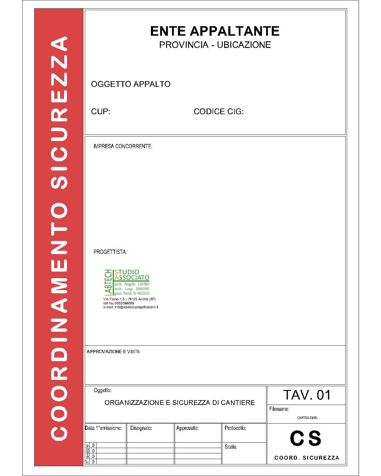 Cartiglio 1_Sicurezza