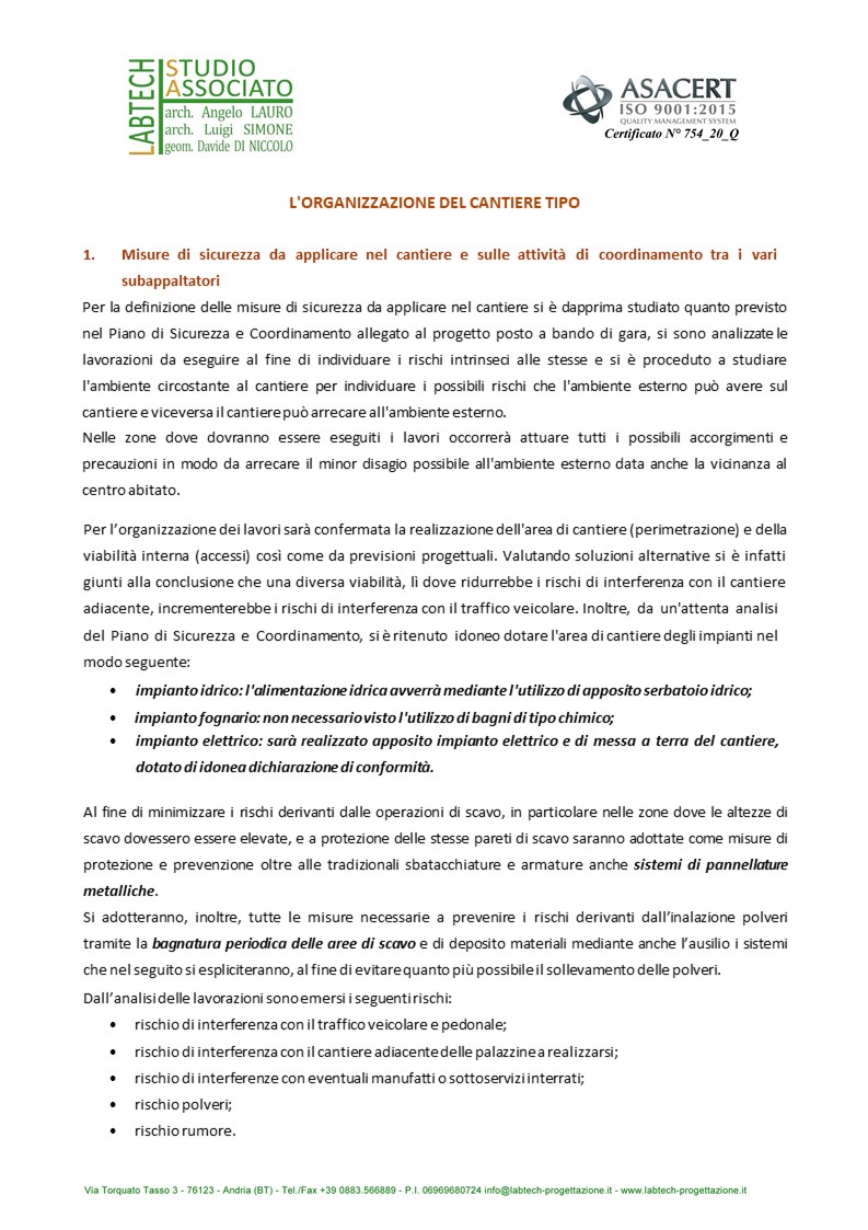 Relazione tipo 1